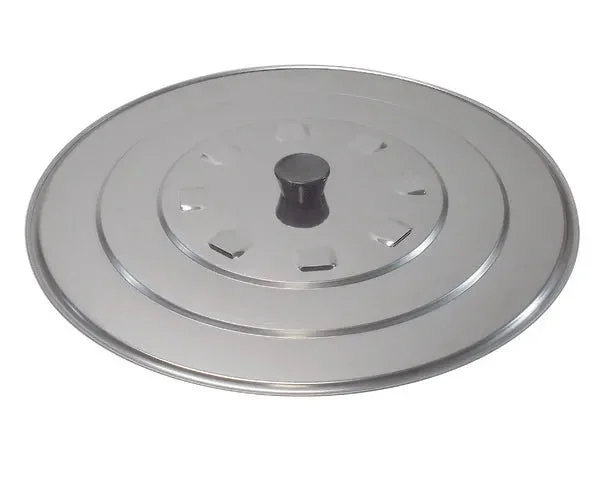 Couvercle en acier inoxydable ø 32 cm. - STANDARD