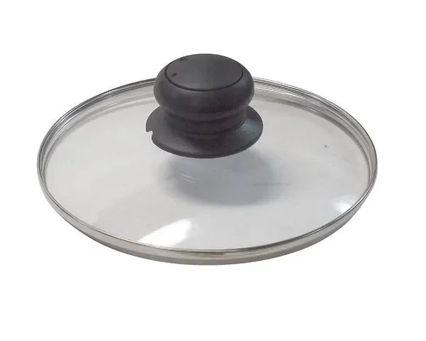 Couvercle en verre avec bouton réglable ø 20 cm. - STANDARD