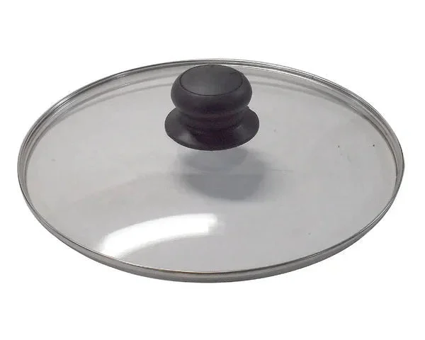 Couvercle en verre avec bouton réglable ø 28 cm. - STANDARD