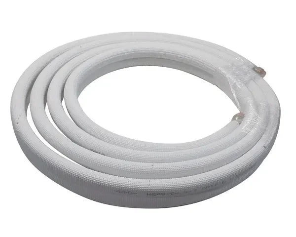 Tuyau de cuivre isolé double 1/4 + 3/8 5 m - STANDARD