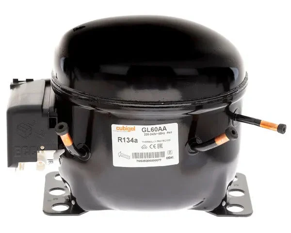 Compresseur gl60aaa r134a 1/6 cube gel basse pression - CUBIGEL-HUAYI