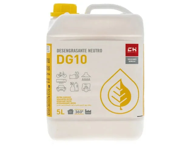 DÉGRAISSANT NEUTRE DG10 5 LITRES - STANDARD