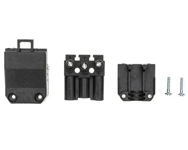 Connecteur femelle 3 pôles brûleur - STANDARD