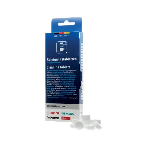 Pastilles détergentes pour cafetière automatique Bosch codes 00312295 et autres