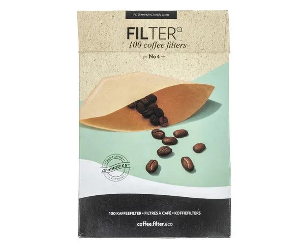 FILTRE POUR CAFETIÈRE ÉLECTRIQUE N° 4 100 unités - STANDARD