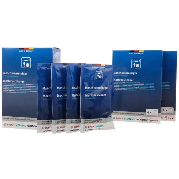 Nettoyant en poudre pour lave-vaisselle Bosch 00312257 00312485 3x4 sachets