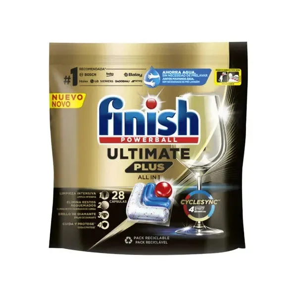 pastille détergente pour lave-vaisselle Bosch finish 19x6x23 mm