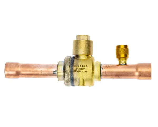 Sanhua vanne à boisseau sphérique sbv 5/8'' à souder avec bouchon