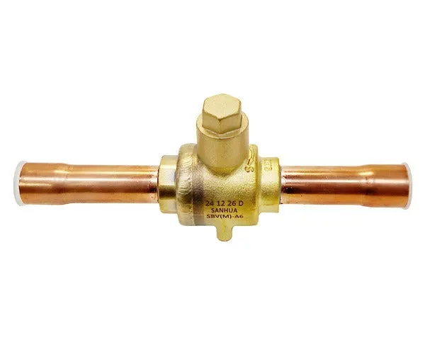 Sanhua vanne à boisseau sphérique sbv 3/4' à souder sans bouchon