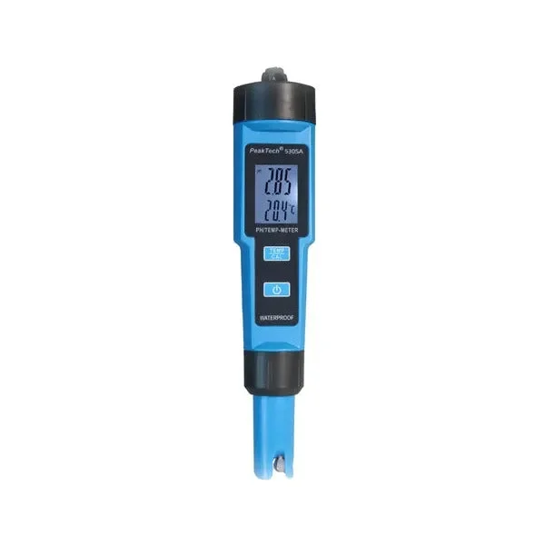 Mesureur de pH et de température pour liquides Peaktech P 5305A