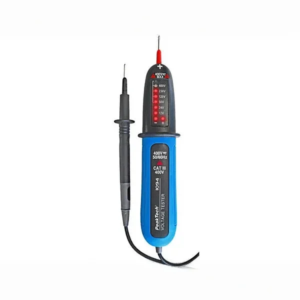 Testeur de tension avec écran LED pour installations PEAKTECH P1094