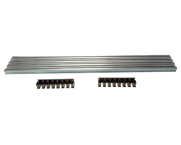 Grille de ventilation 600x122mm inoxydable - STANDARD