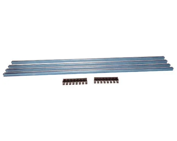 Grille de ventilation 900x122 mm inox mat - STANDARD