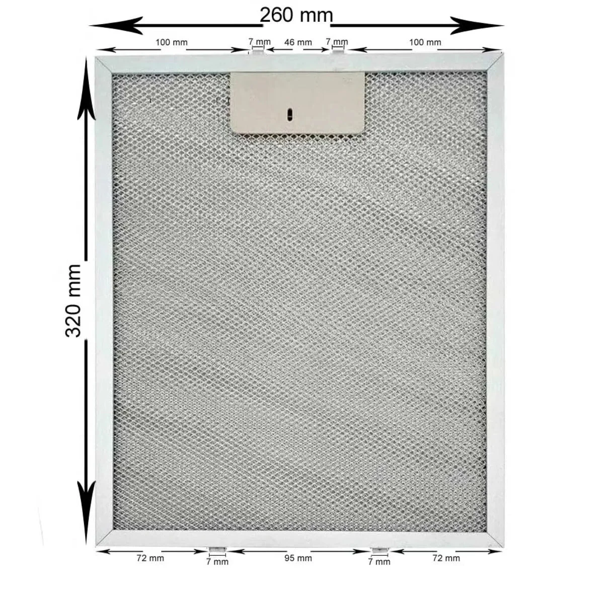 Filtre hotte Teka DE60 40472918 260x320