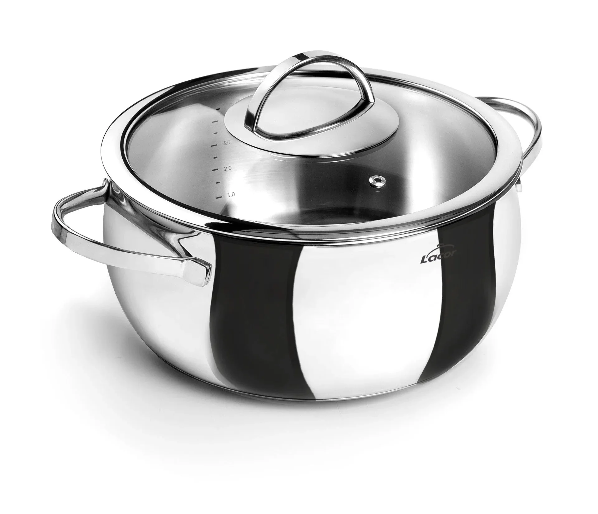 LACOR Casserole avec couvercle Belly 79016