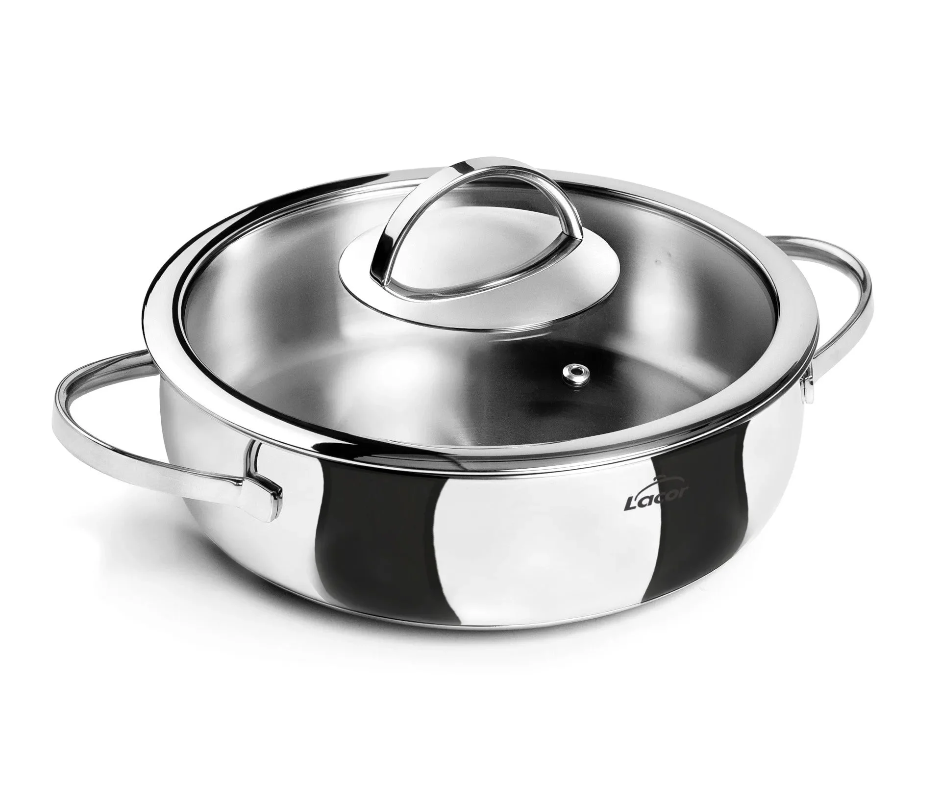 LACOR Cocotte avec couvercle Belly 79624