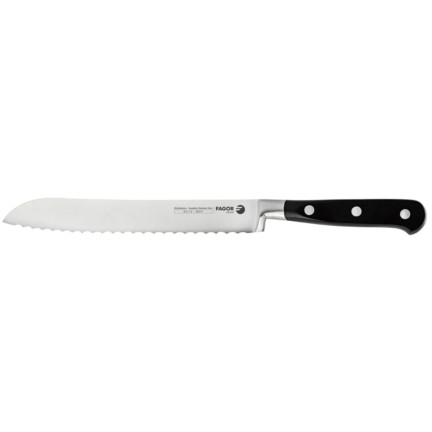 FAGOR Couteau à pain de 20cm (2,5mm)