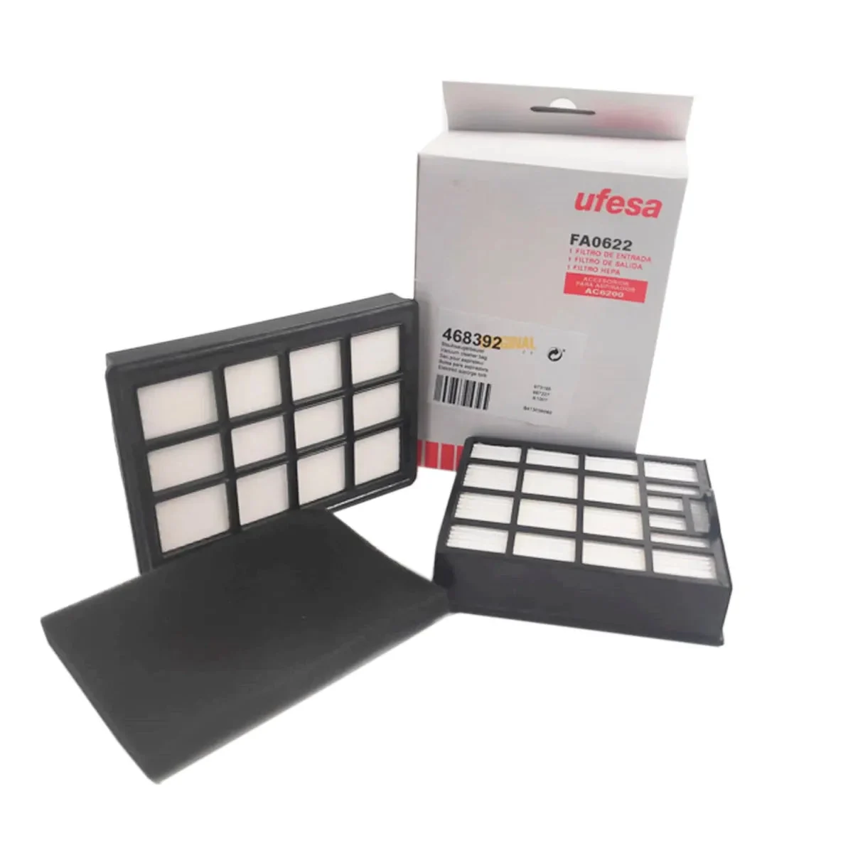 Ensemble de filtres pour aspirateur Ufesa 00468392 - Obsoleto