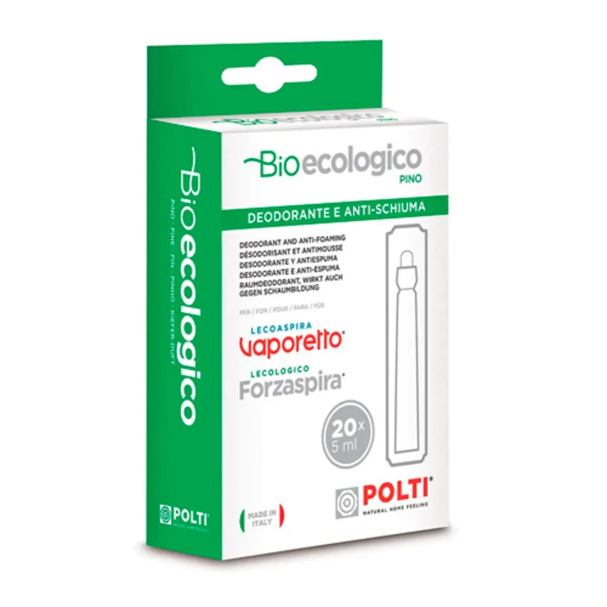 Désodorisant aspirateur Polti PAEU0086 parfum pin - Lecologico et Lecoaspira