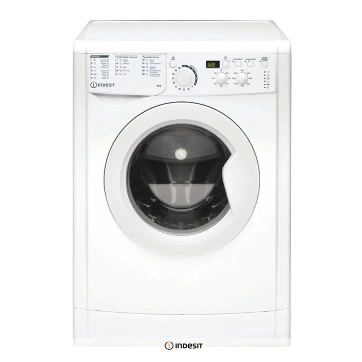 Indesit EWD61051W Lave-linge autoportant à chargement frontal 01173352