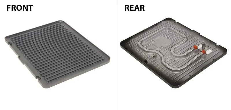 DeLonghi Résistance inférieure pour sandwichière, Braun AS00002615
