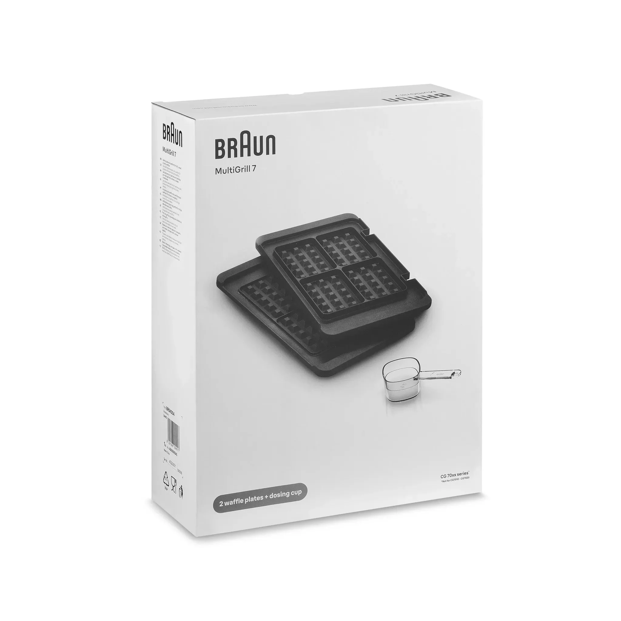 Jeu de plaques à gaufres Multigrill 7 Braun AS00006345