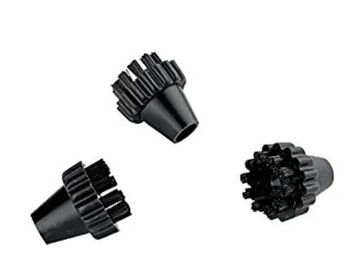 POLTI - Ensemble de 3 brosses à poils en nylon pour nettoyeur vapeur - PAEU0250