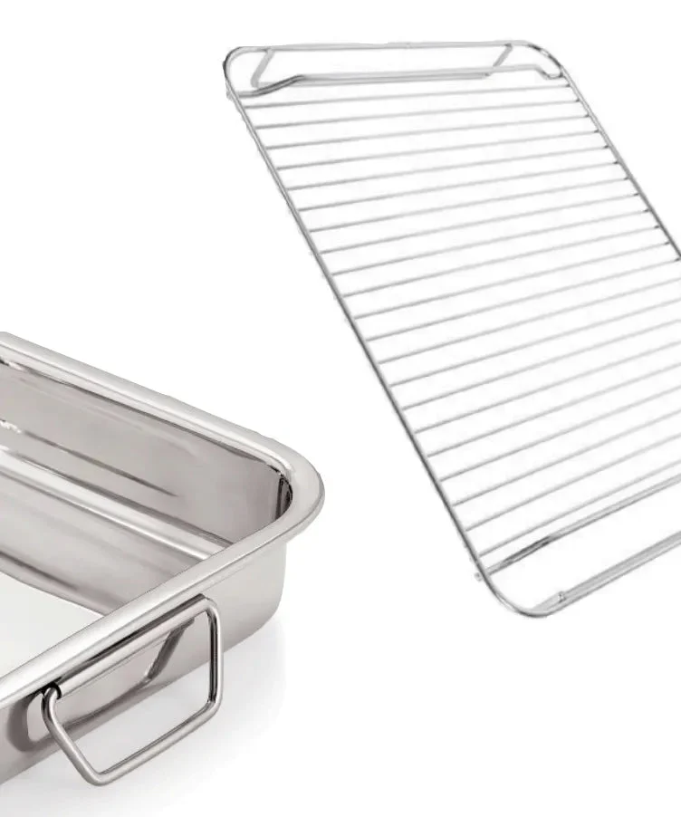 ALZA BASIC rustidera avec grille 35 cm.