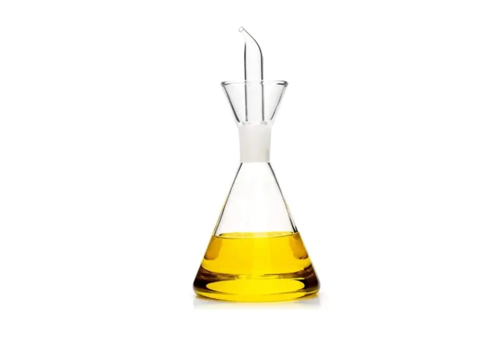 ALZA ARBEQUINA bouteille d'huile en verre de 500 ml.