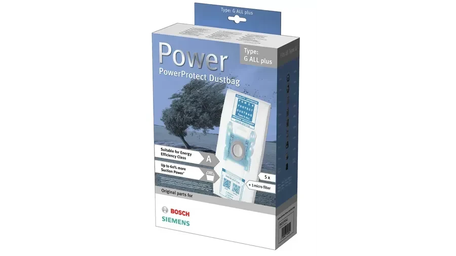 Sac d'aspirateur Bosch PowerProtect, Siemens 00577549 - BSH