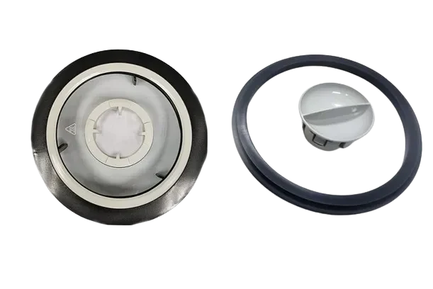 Couvercle intérieur avec joint et bouchon de remplissage pour robot de cuisine Kenwood CCL KW717390