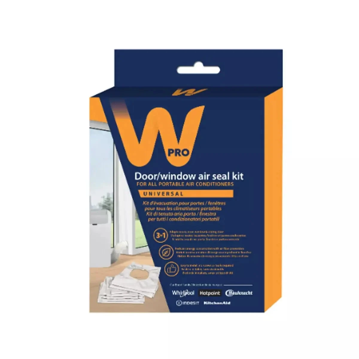 Kit d'étanchéité pour portes et fenêtres Wpro - Whirlpool