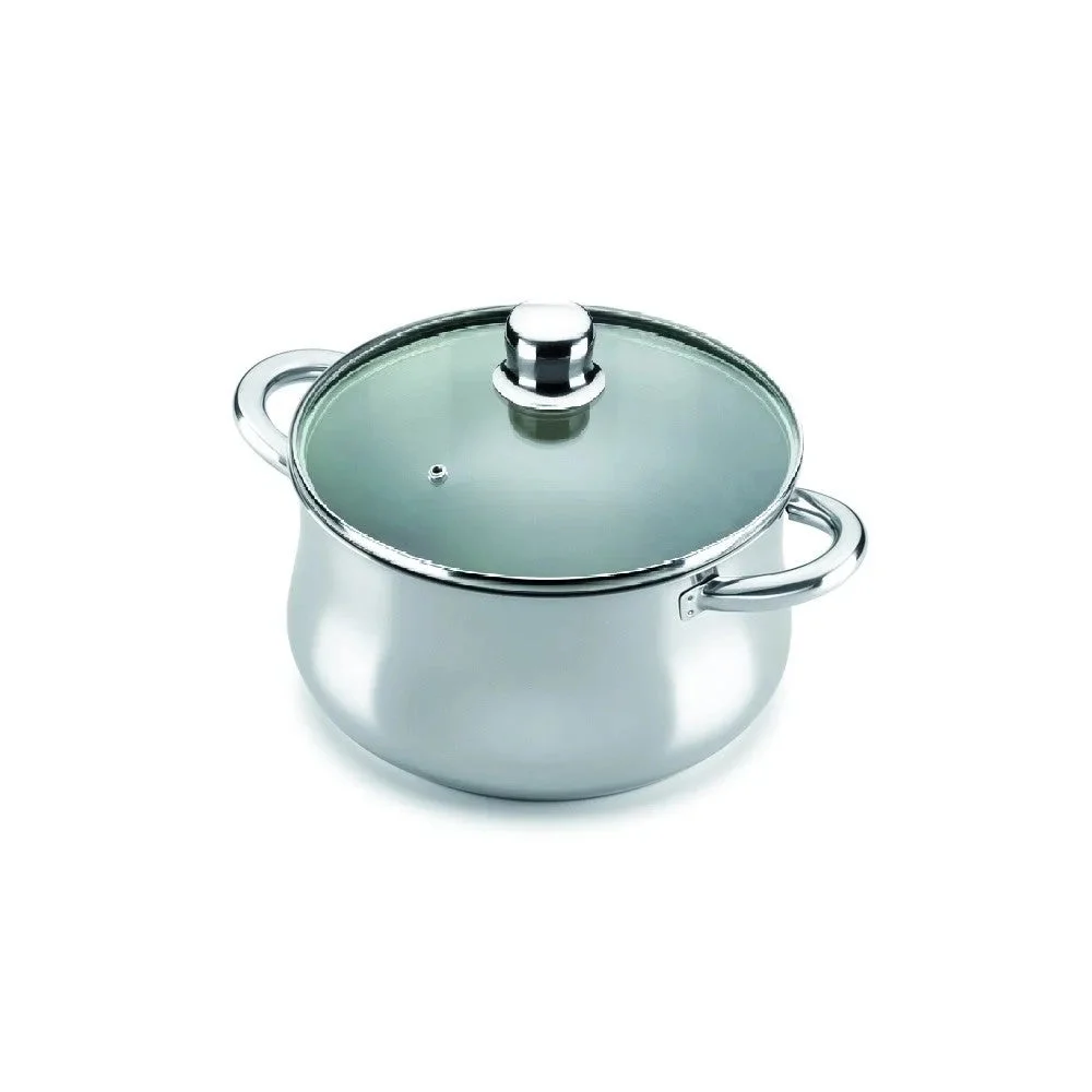 ALZA OMEGA CRISTAL cocotte 18 cm.