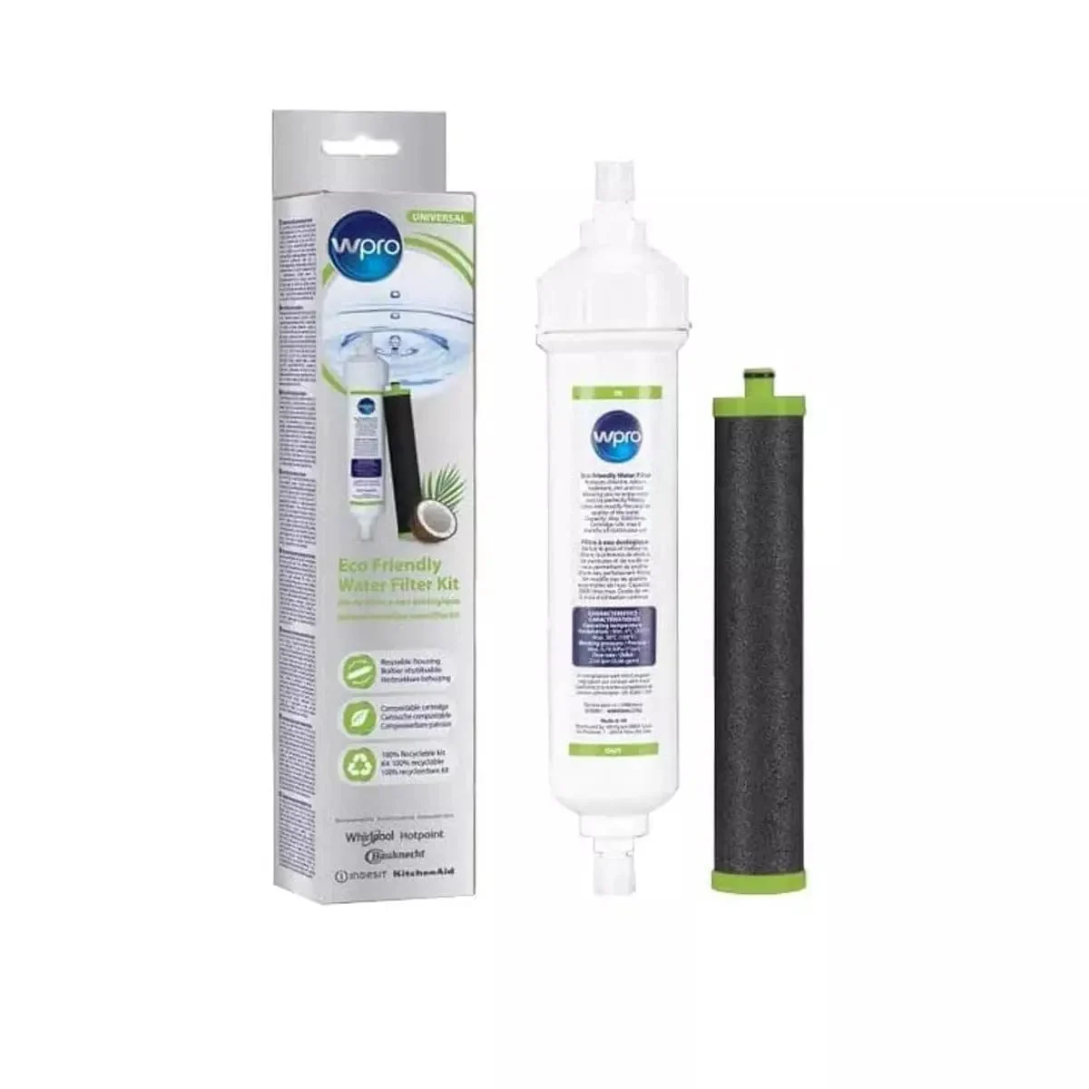 Kit de filtre à eau écologique Wpro - Whirlpool